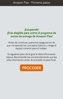 Amazon Flex - Primeros pasos স্ক্রিনশট 1