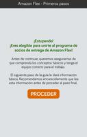 Amazon Flex - Primeros pasos capture d'écran 1