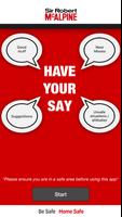 Have Your Say Broadgate Affiche