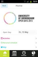 UoB Open Day Application постер