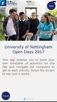 UoN Open Day 2017 Poster