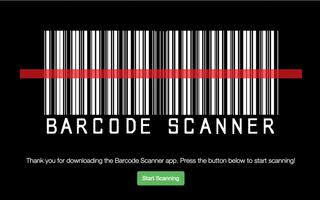 AE Barcode Scanner capture d'écran 1