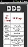 UK Band Plan - Amateur Radio capture d'écran 2