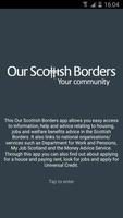 Our Scottish Borders poster