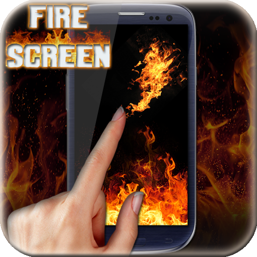 Fire on screen