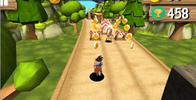Goku Run Adventure Ekran Görüntüsü 1