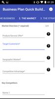 Business Plan Quick Builder Screenshot 2