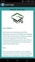 PhD Plan تصوير الشاشة 3