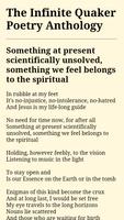 Infinite Quaker Poems 포스터