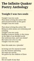 Infinite Quaker Poems 스크린샷 1