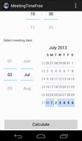 MeetingTimeFree تصوير الشاشة 1