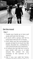 How to kiss a girl الملصق