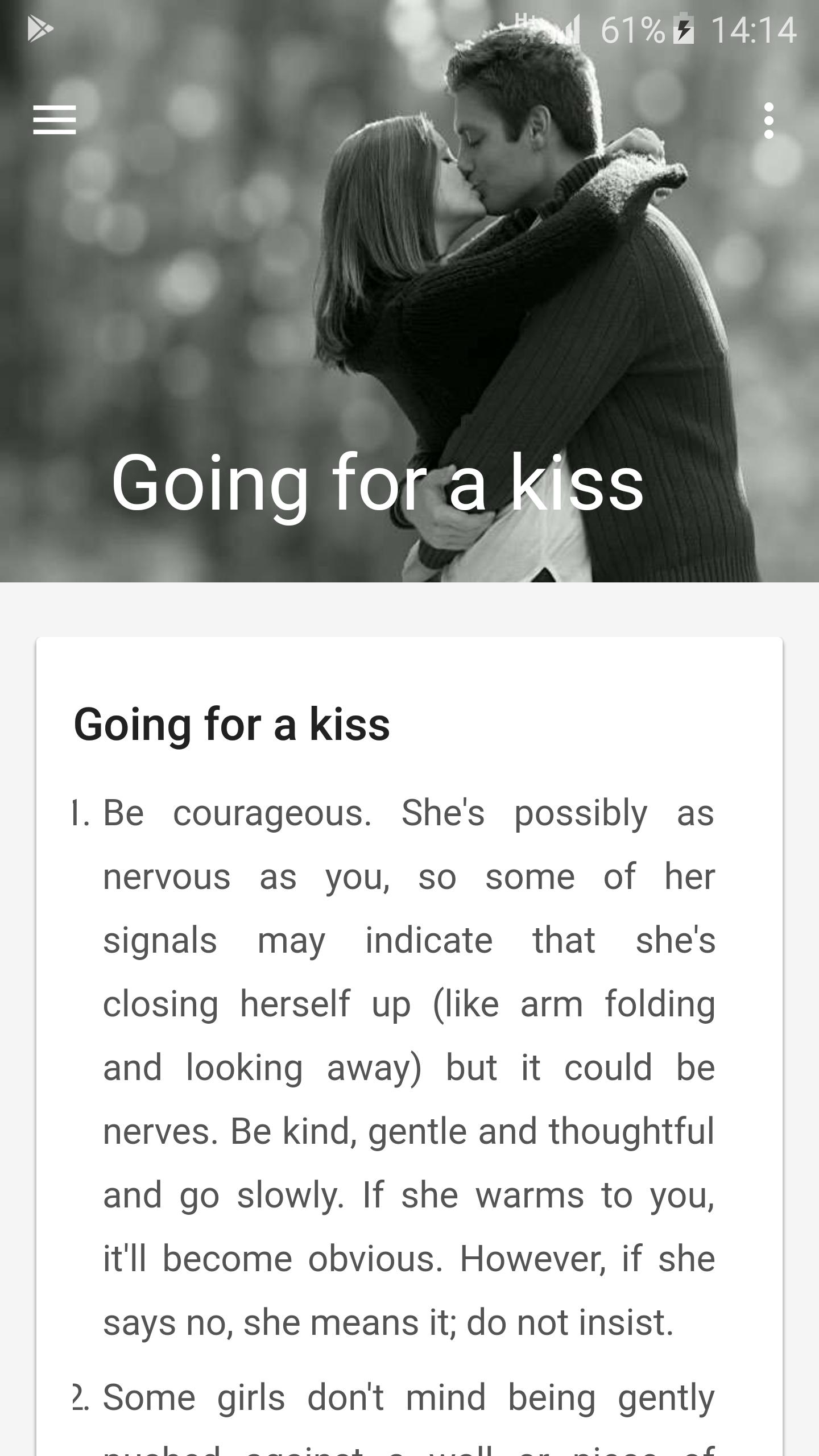 How to kiss a girl pour Android - Téléchargez l'APK