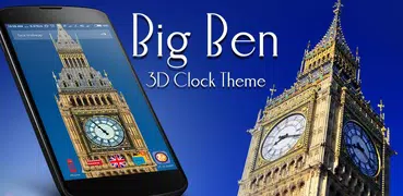 London Big Ben Clock 3D Theme