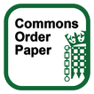 Commons Order Paper