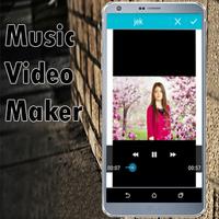 Foto-Video-Hersteller mit Musik Plakat