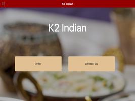 برنامه‌نما K2 Indian Restaurant عکس از صفحه