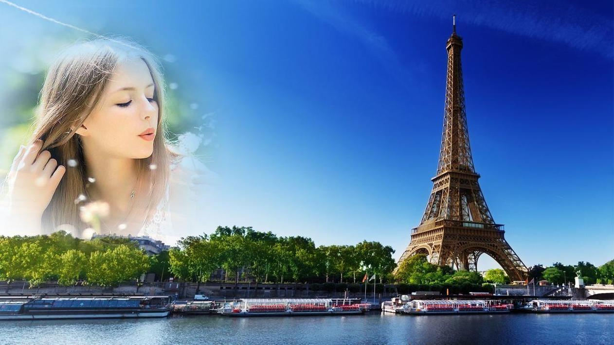 Eiffel Tower Photo Frame Editor para Android - APK Baixar