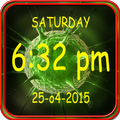 Virus Digital Clock