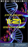 DNA Digital Clock LWP screenshot 2