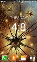 Neuron Digital Clock poster