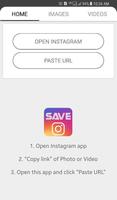 Video Saver for Instagram Affiche