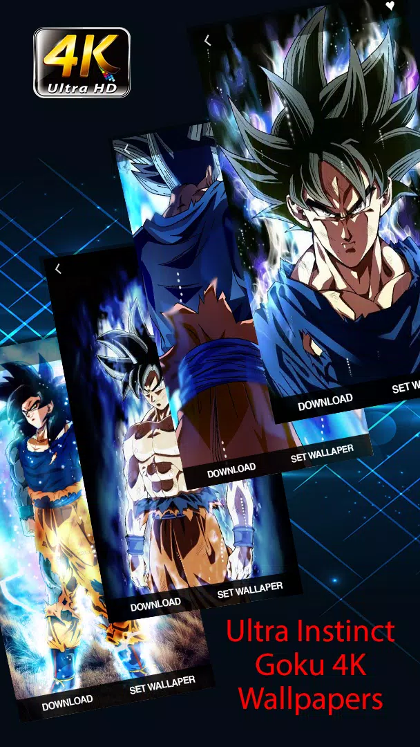 Dragon Ball Super Ultra Instinct Goku UHD 4K Wallpaper