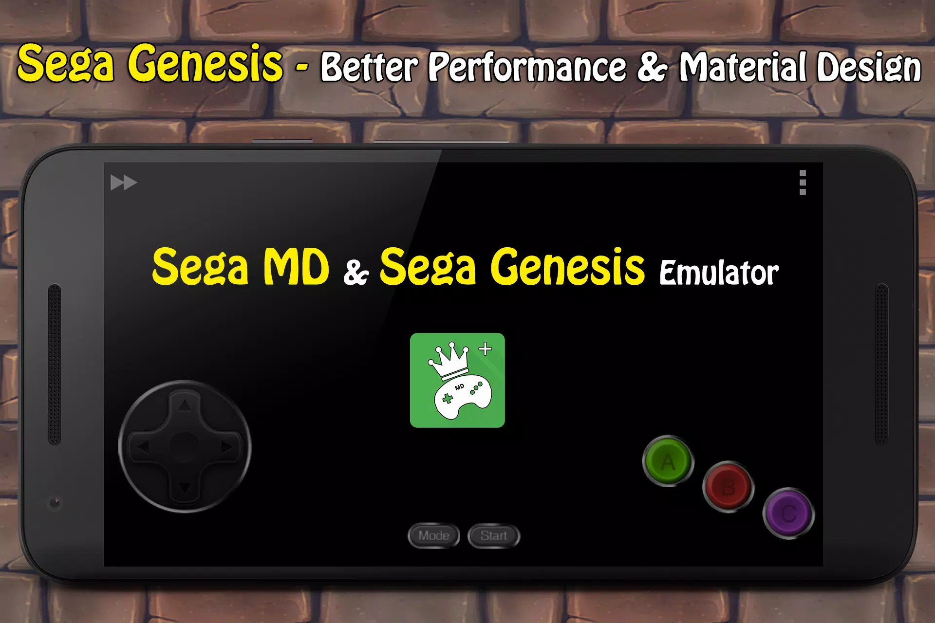 Descarga de APK de UltraMD ( Genesis Emulator ) para Android