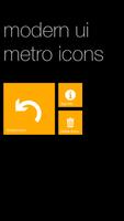 Modern UI Metro Icons الملصق