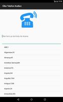 Ülke Telefon Kodları capture d'écran 3