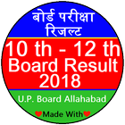 UP Board Result 2018 यूपी बोर्ड परीक्षा रिजल्ट2018 icône