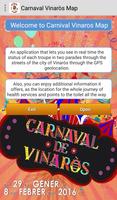 Carnaval Vinaròs Map poster