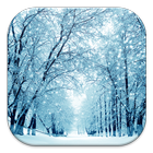 Winter Snow Live Wallpapers-icoon