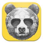 Hipster Bears Live Wallpapers أيقونة