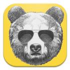 Hipster Bears Live Wallpapers icono