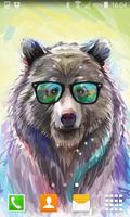 Hipster Bears Live Wallpapers تصوير الشاشة 2