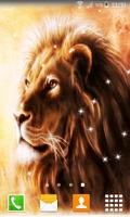 Lion Live Wallpapers اسکرین شاٹ 1