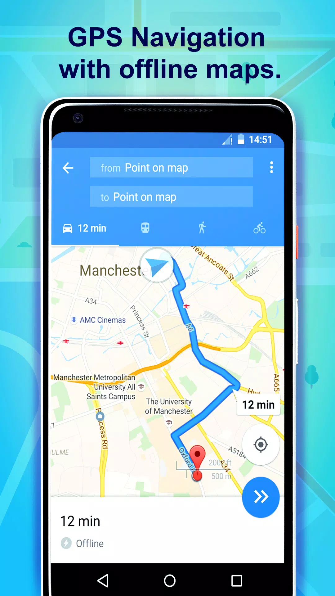 Descarga de APK de GPS y mapas sin conexión sin internet para Android