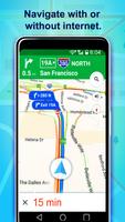 Offline GPS & maps without internet اسکرین شاٹ 1