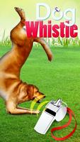 Train dog using whistle poster