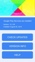 Update your Play services syot layar 1