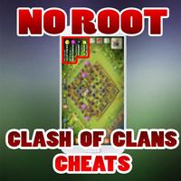 No Root Gems For Clash Of Clans prank poster