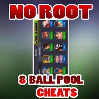 No Root Coins For 8 Ball Pool prank Affiche