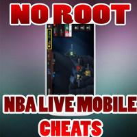 Cheats For NBA Live Mobile No Root prank imagem de tela 1