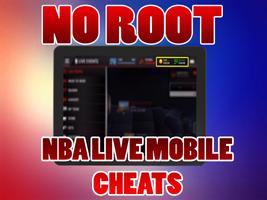 Cheats For NBA Live Mobile No Root prank capture d'écran 3