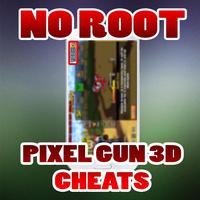 Cheats For Pixel Gun 3D No Root prank Affiche