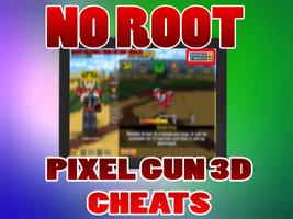 Cheats For Pixel Gun 3D No Root prank capture d'écran 1