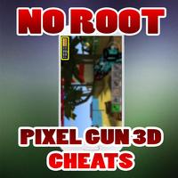 Cheats For Pixel Gun 3D No Root prank syot layar 2