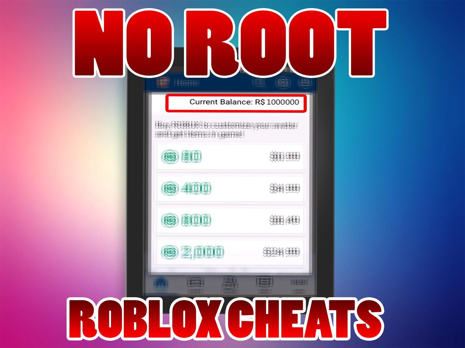 No Root Robux For Roblox Prank For Android Apk Download - robux hack 2014 no download