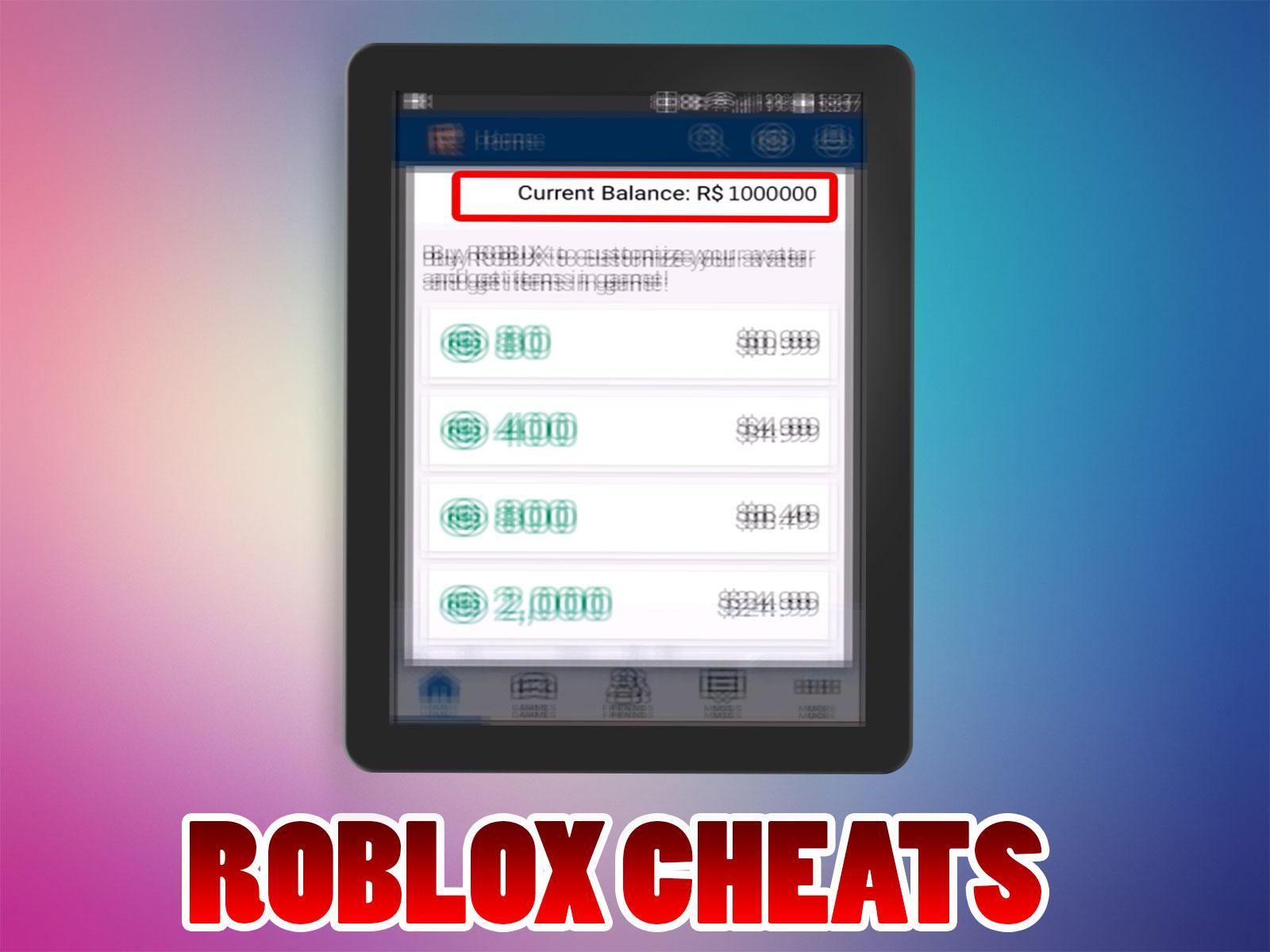 No Root Robux For Roblox Prank For Android Apk Download - how to get robux in roblox on phone